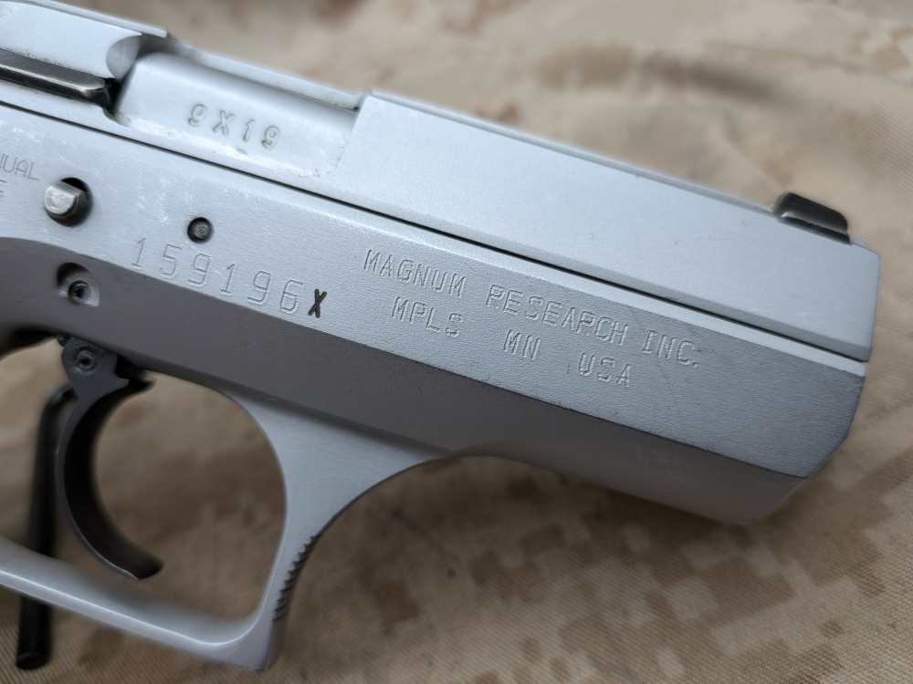 IMI / Magnum Research Desert Eagle Pistol 9MM DA/SA 941FS-img-3