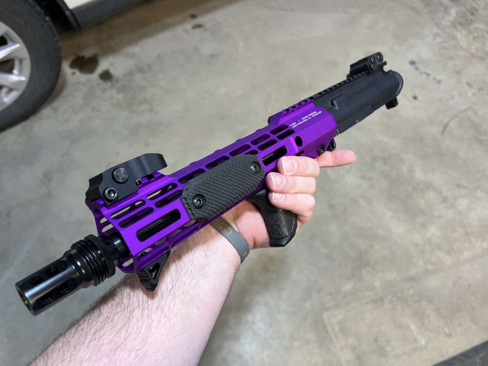 10in (9mm) AR9 PCC Builders Kit Faxon, Aero Ano Purple ASR -CWRAY-img-50