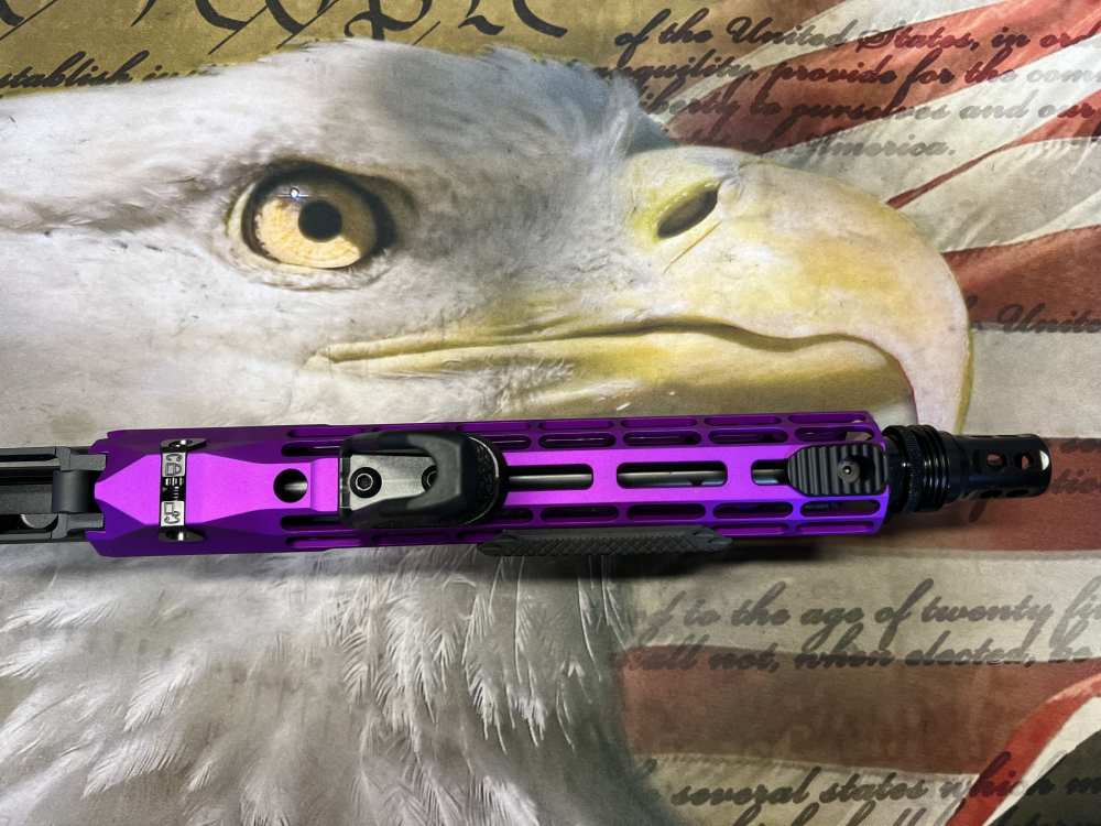 10in (9mm) AR9 PCC Builders Kit Faxon, Aero Ano Purple ASR -CWRAY-img-46