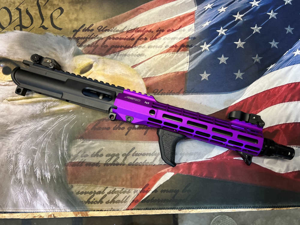 10in (9mm) AR9 PCC Builders Kit Faxon, Aero Ano Purple ASR -CWRAY-img-26