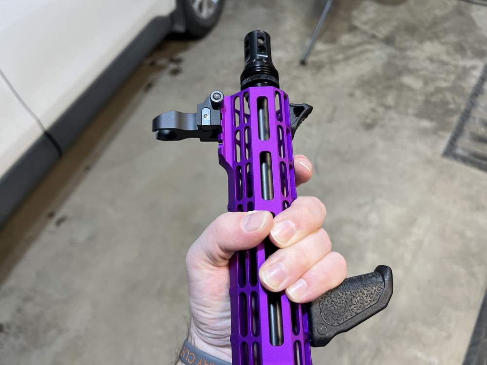 10in (9mm) AR9 PCC Builders Kit Faxon, Aero Ano Purple ASR -CWRAY-img-35
