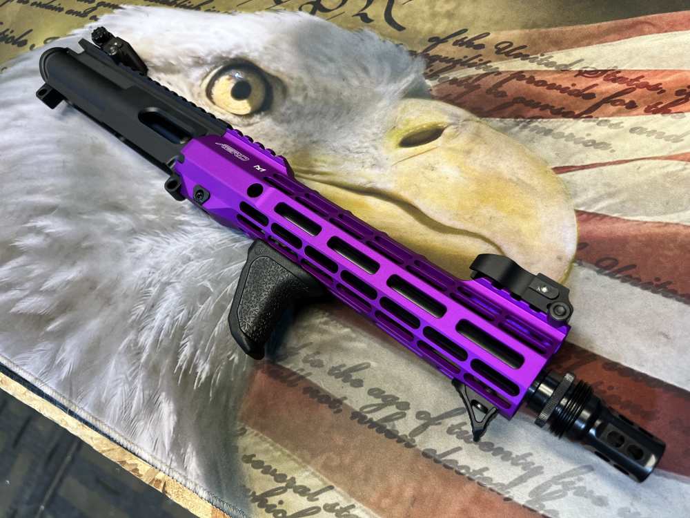 10in (9mm) AR9 PCC Builders Kit Faxon, Aero Ano Purple ASR -CWRAY-img-43