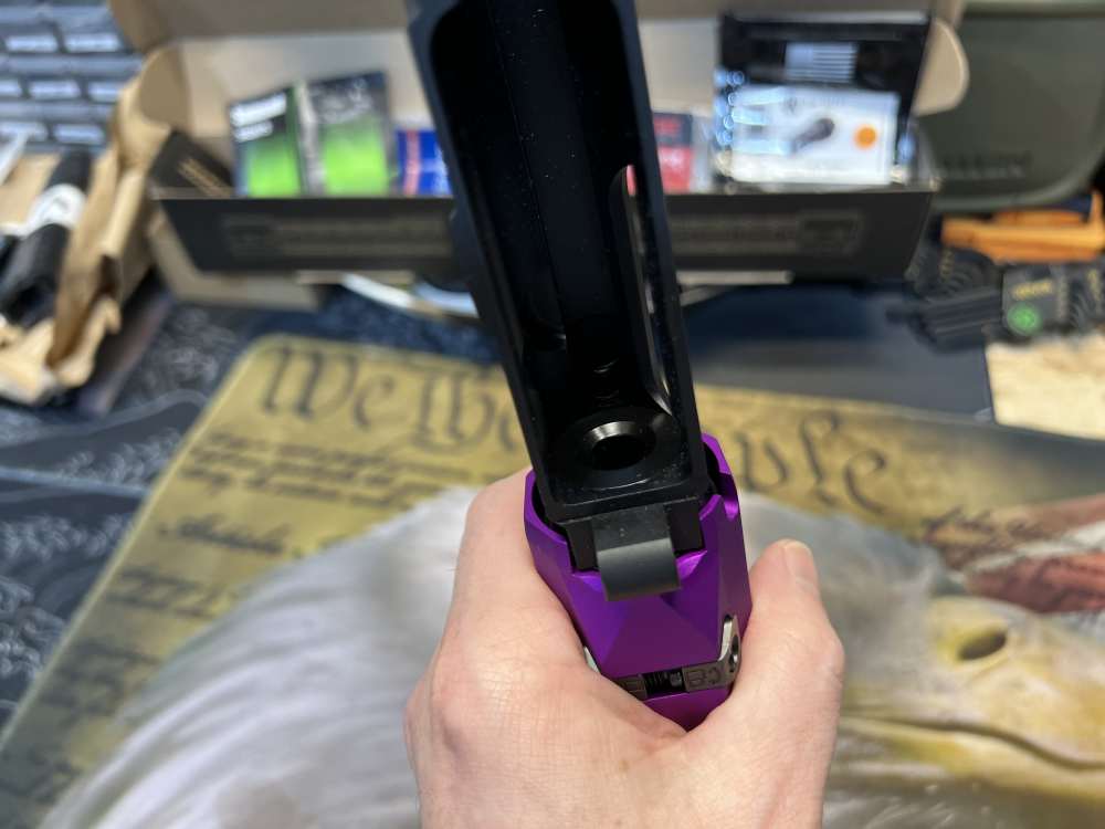 10in (9mm) AR9 PCC Builders Kit Faxon, Aero Ano Purple ASR -CWRAY-img-24
