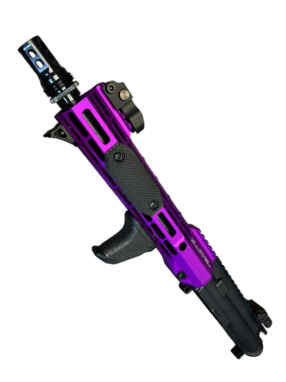 10in (9mm) AR9 PCC Builders Kit Faxon, Aero Ano Purple ASR -CWRAY-img-5