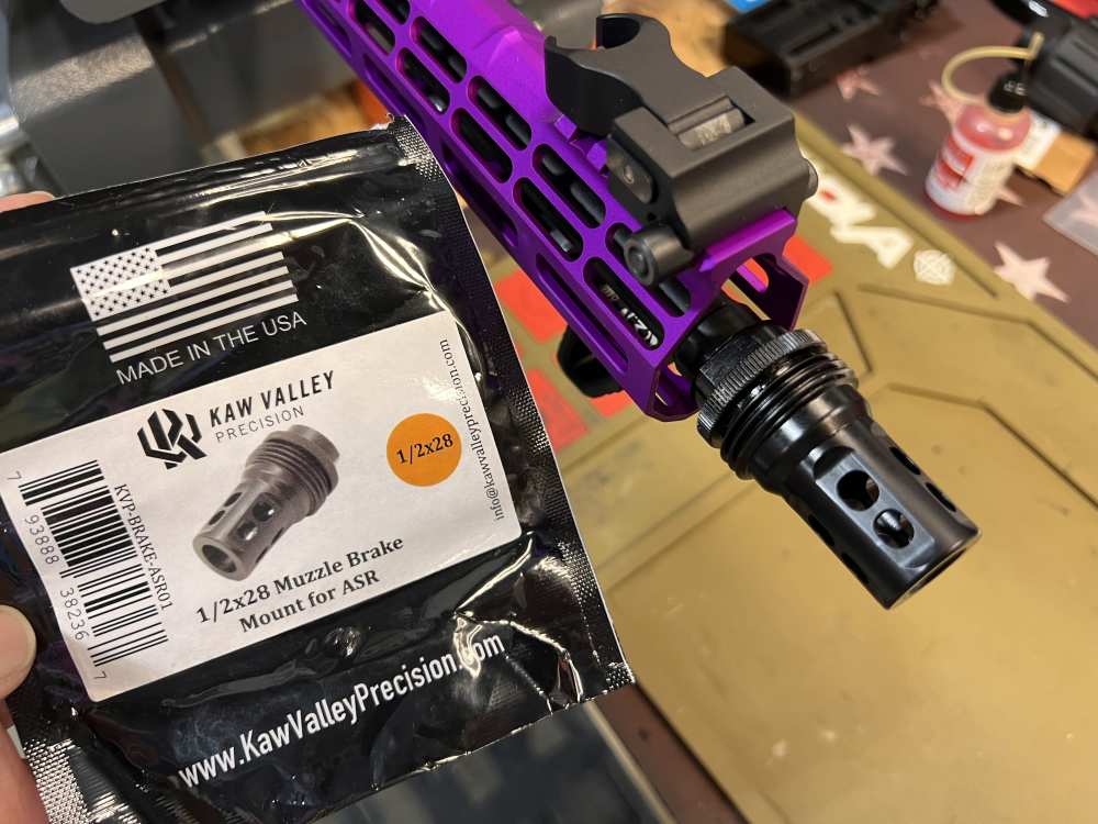 10in (9mm) AR9 PCC Builders Kit Faxon, Aero Ano Purple ASR -CWRAY-img-16