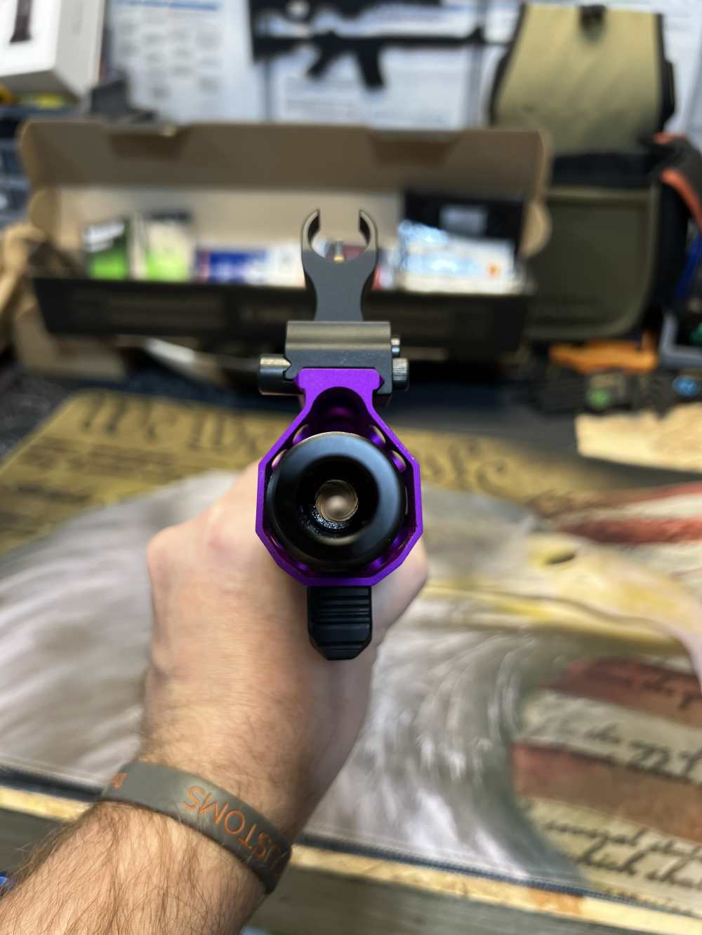 10in (9mm) AR9 PCC Builders Kit Faxon, Aero Ano Purple ASR -CWRAY-img-30