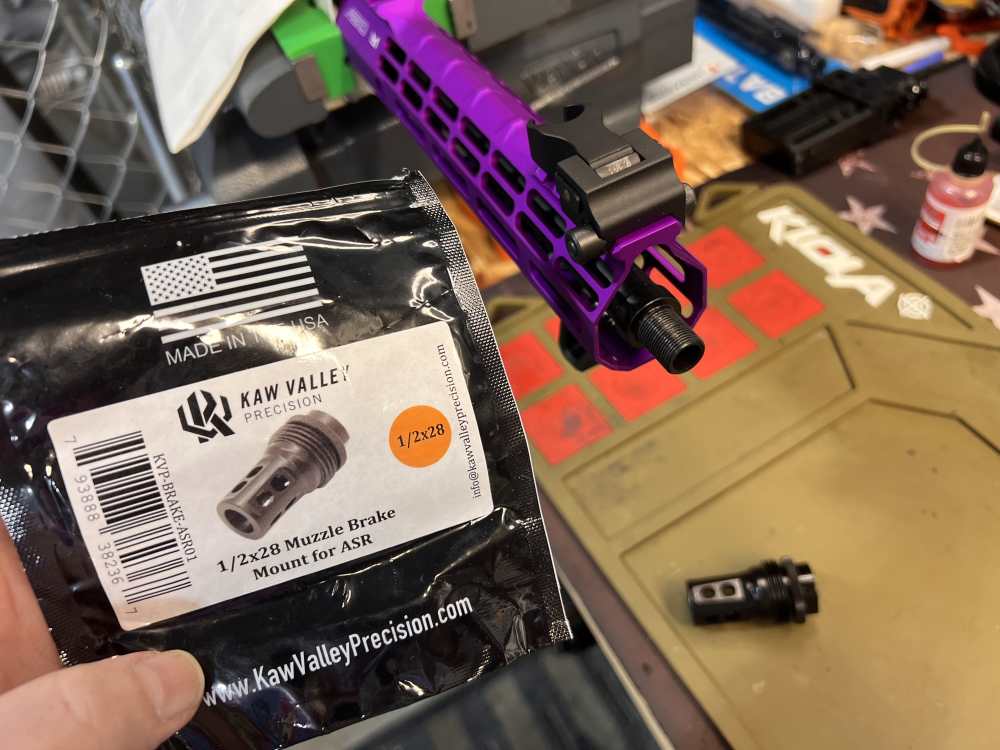 10in (9mm) AR9 PCC Builders Kit Faxon, Aero Ano Purple ASR -CWRAY-img-15