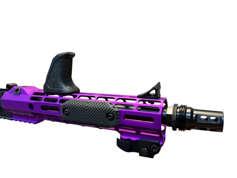 10in (9mm) AR9 PCC Builders Kit Faxon, Aero Ano Purple ASR -CWRAY-img-6