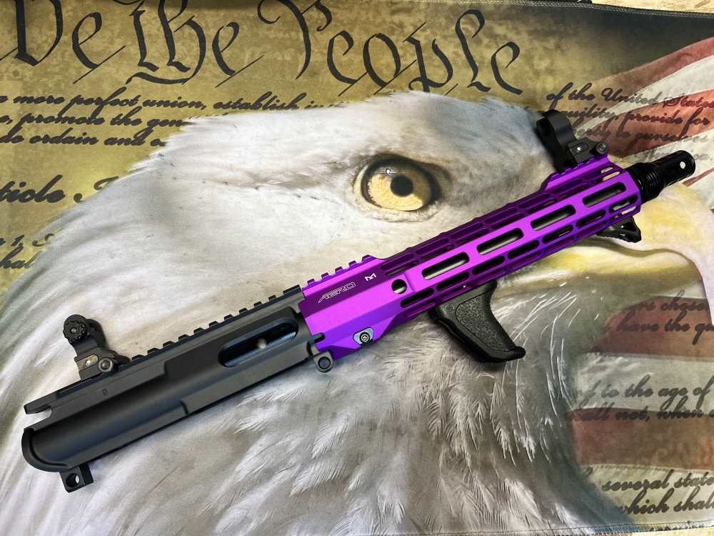 10in (9mm) AR9 PCC Builders Kit Faxon, Aero Ano Purple ASR -CWRAY-img-32