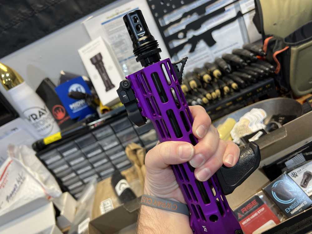 10in (9mm) AR9 PCC Builders Kit Faxon, Aero Ano Purple ASR -CWRAY-img-51