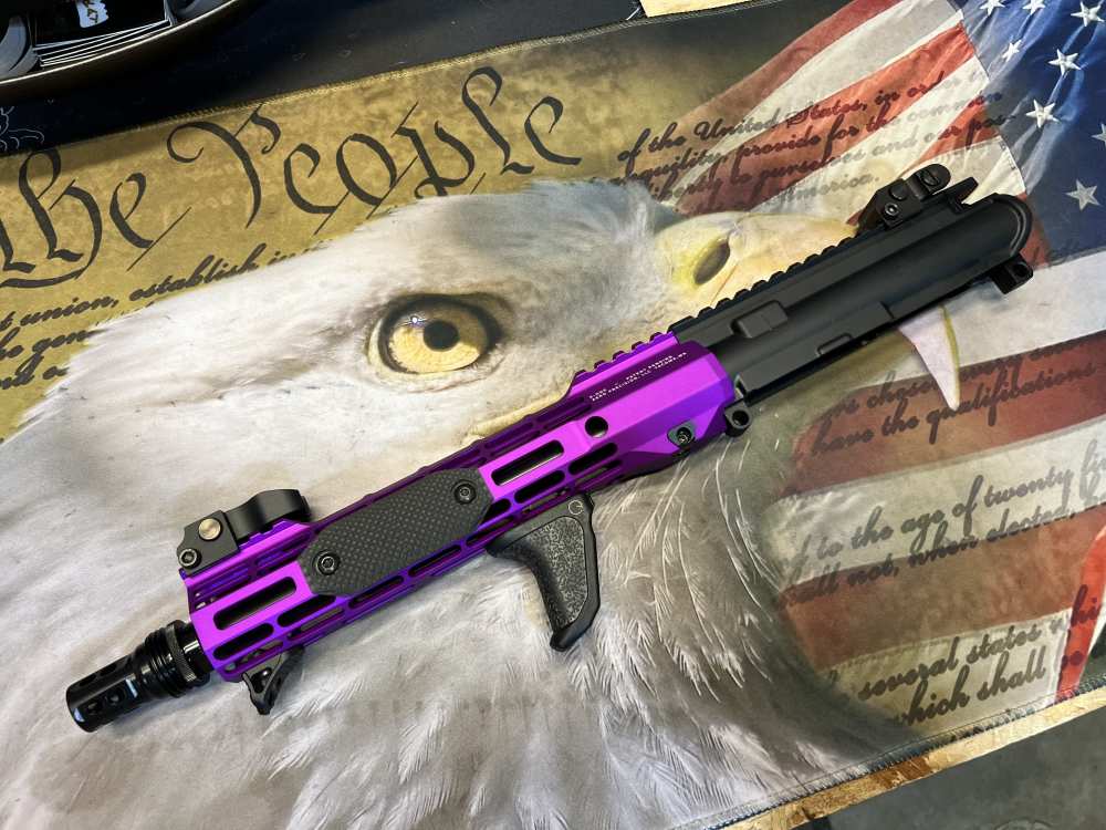 10in (9mm) AR9 PCC Builders Kit Faxon, Aero Ano Purple ASR -CWRAY-img-20