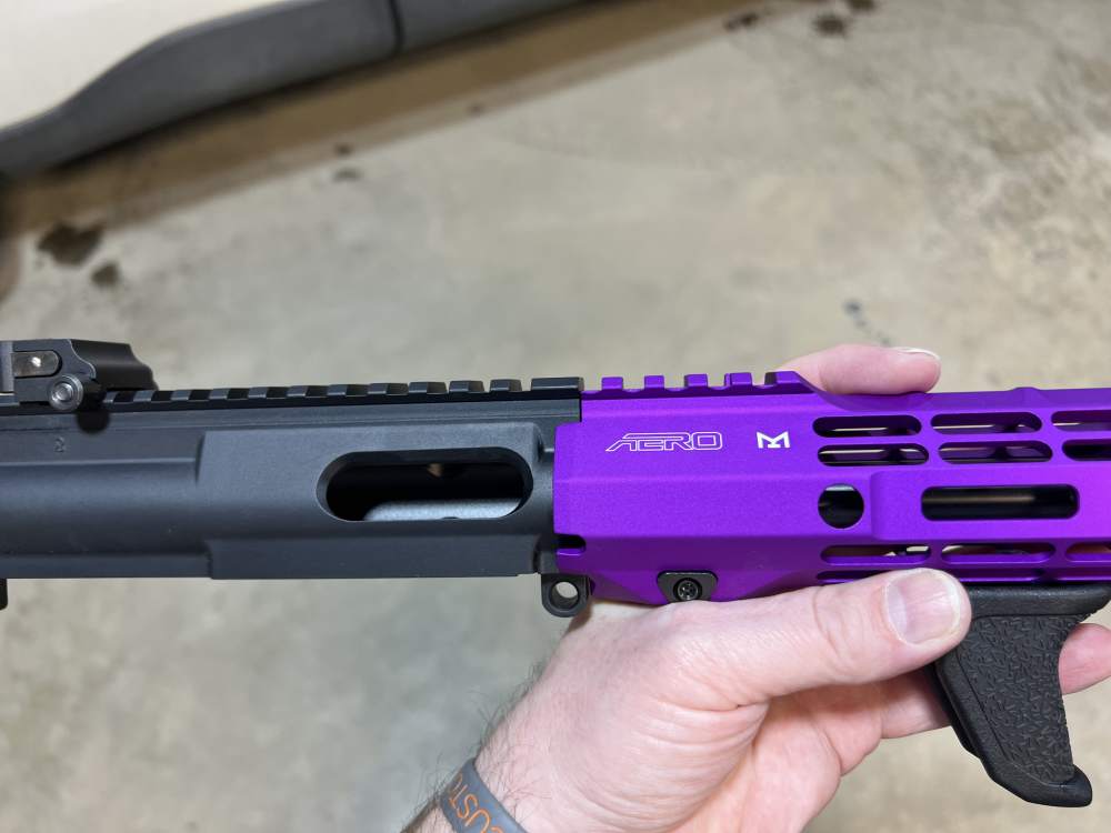 10in (9mm) AR9 PCC Builders Kit Faxon, Aero Ano Purple ASR -CWRAY-img-40