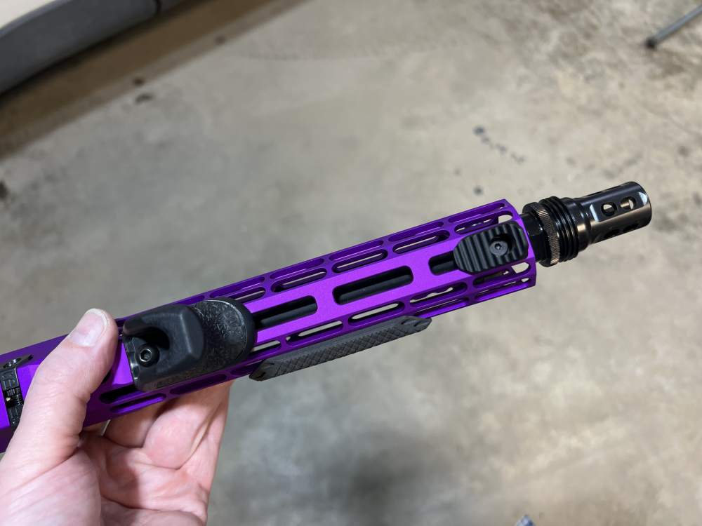 10in (9mm) AR9 PCC Builders Kit Faxon, Aero Ano Purple ASR -CWRAY-img-38