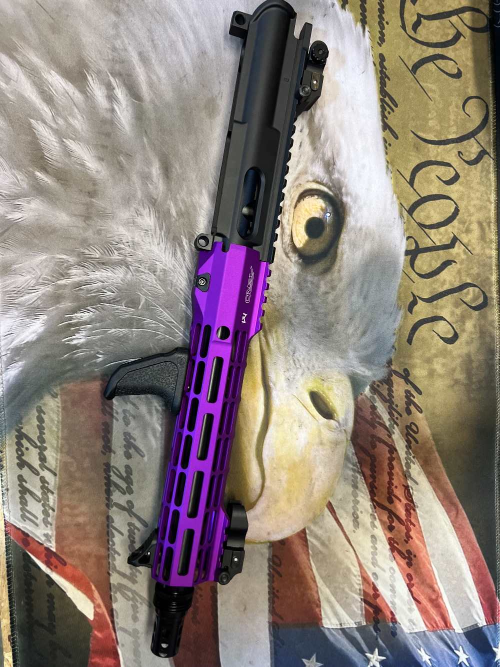 10in (9mm) AR9 PCC Builders Kit Faxon, Aero Ano Purple ASR -CWRAY-img-41