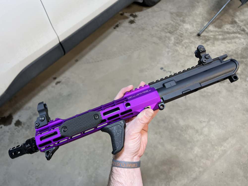 10in (9mm) AR9 PCC Builders Kit Faxon, Aero Ano Purple ASR -CWRAY-img-36