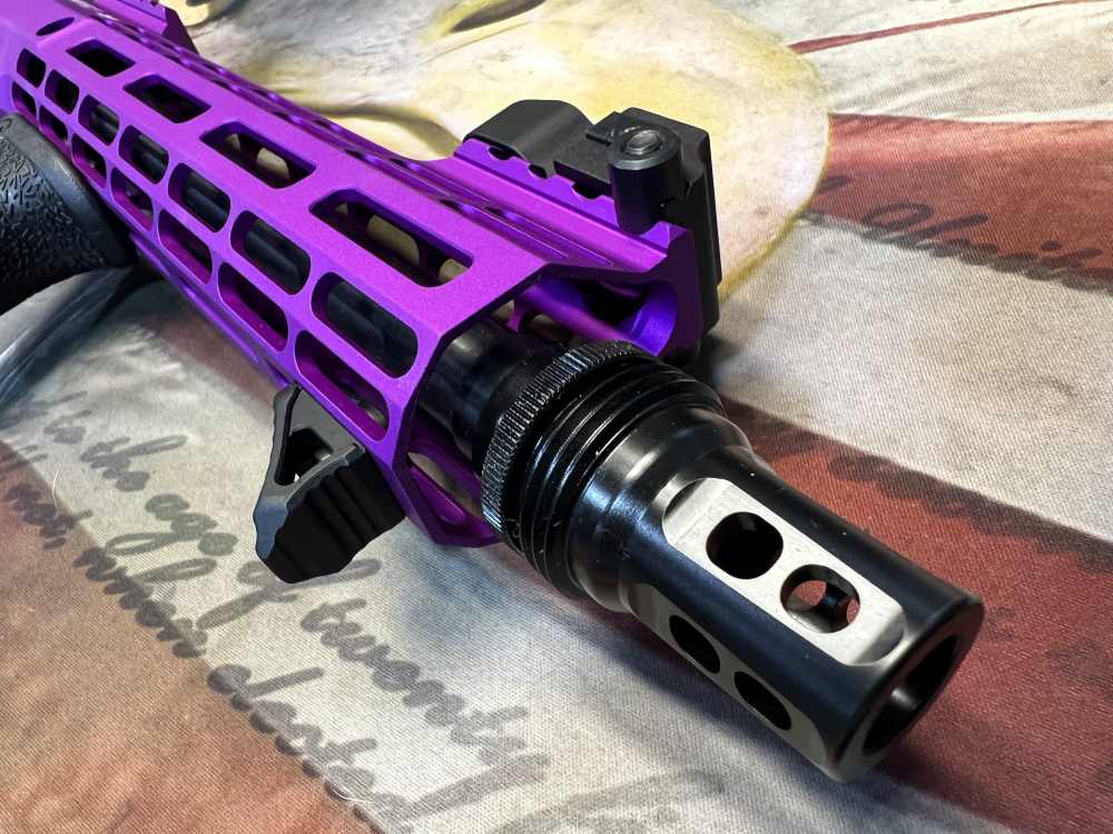 10in (9mm) AR9 PCC Builders Kit Faxon, Aero Ano Purple ASR -CWRAY-img-44