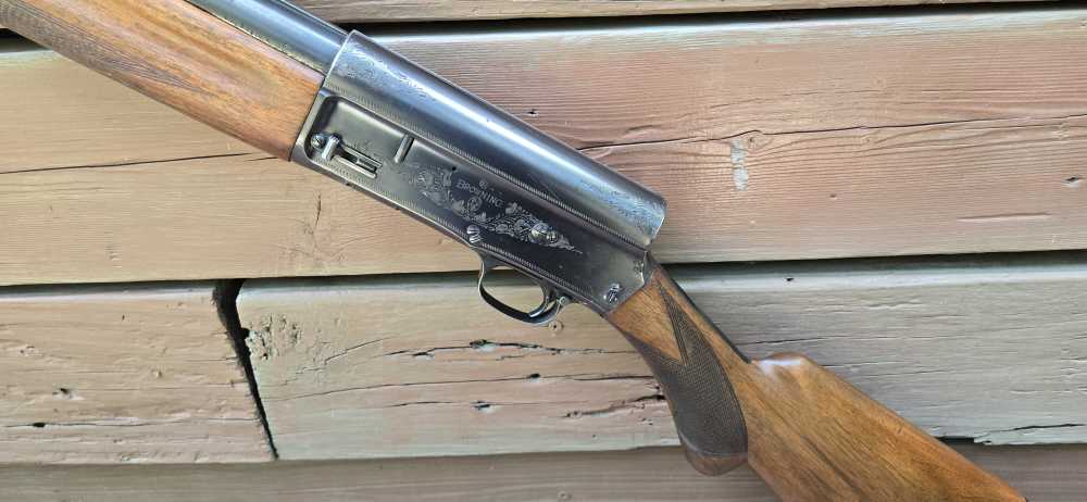 Browning Auto-5, standard wt, 12G, 2-3/4", 27.5" Solid Rib, Belgium 1951-img-11