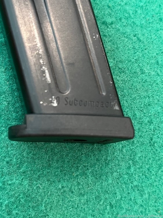 Heckler & Koch USP SubCompact P2000 40 S&W Factory 9rd Magazine -img-6
