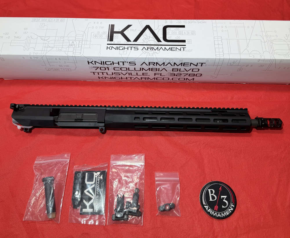 Knights Armament KAC SR25 14.5 762 Upper Receiver NIB PN 121487 SR 25-img-1