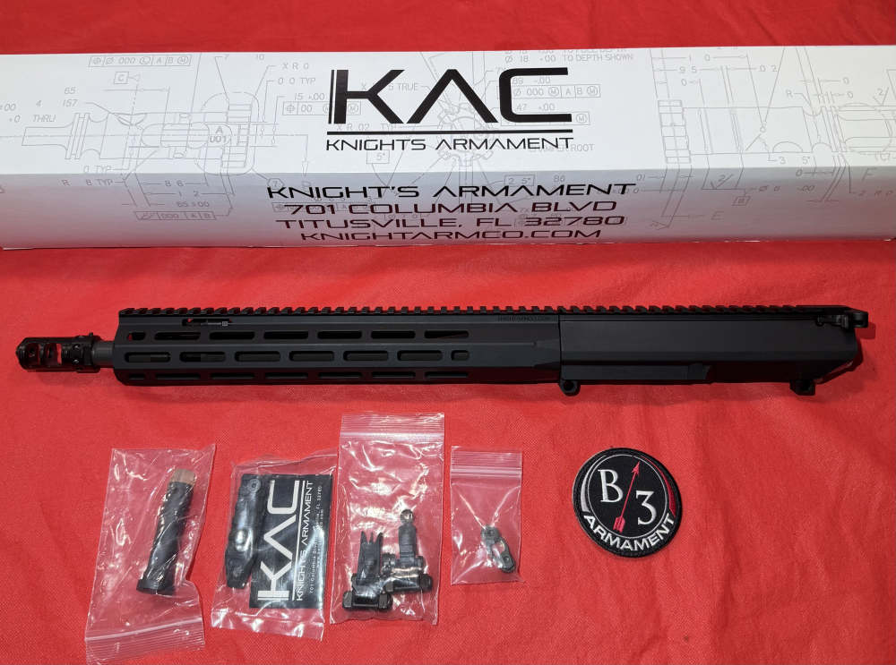 Knights Armament KAC SR25 14.5 762 Upper Receiver NIB PN 121487 SR 25-img-0