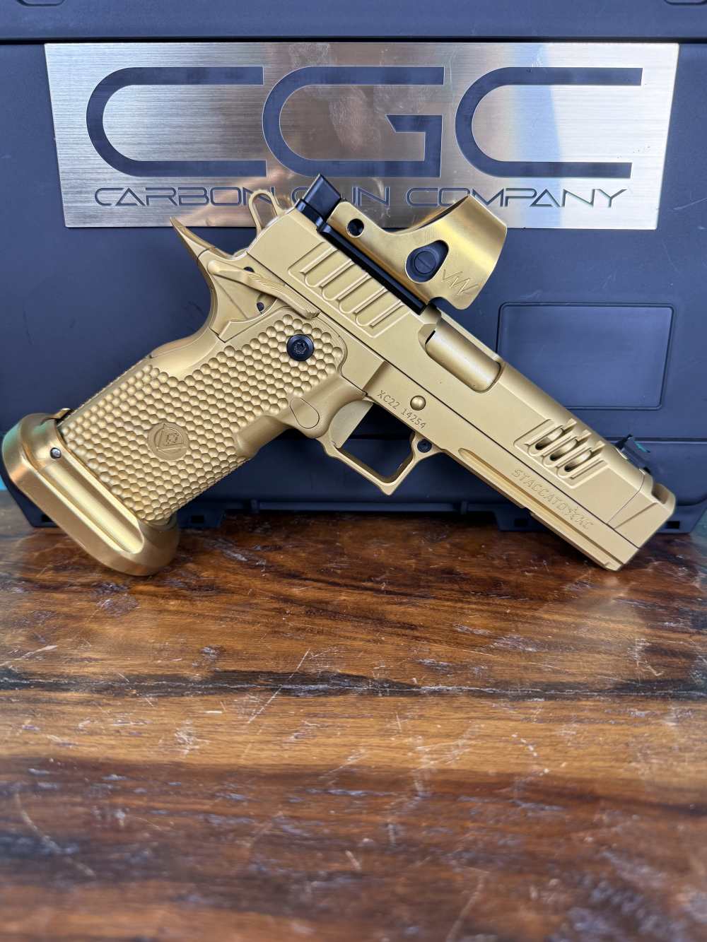 Vulcan Staccato XC TIN STEEL GRIP w/ SRO-img-0