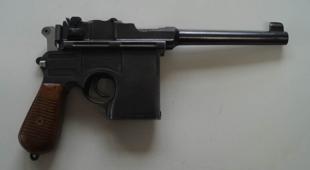 CHINESE "SHANSEI" PATTERN BROOMHANDLE PISTOL-img-4