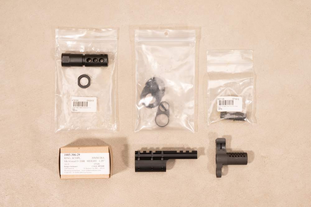 Springfield M1A SOCOM MK14 EBR Clone - Leupold Mark 4 KAC-img-16