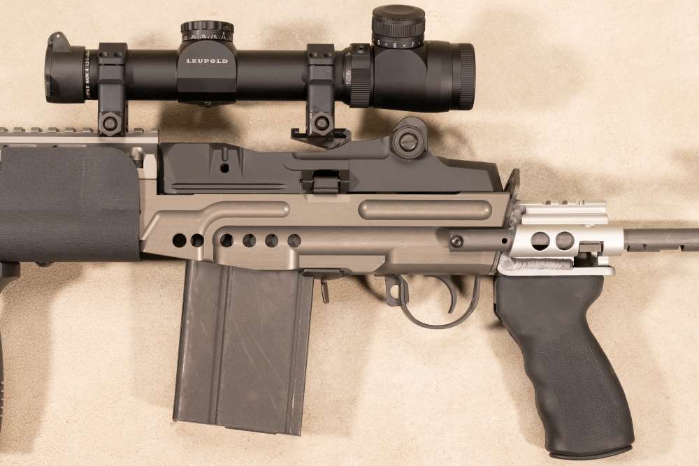 Springfield M1A SOCOM MK14 EBR Clone - Leupold Mark 4 KAC-img-9