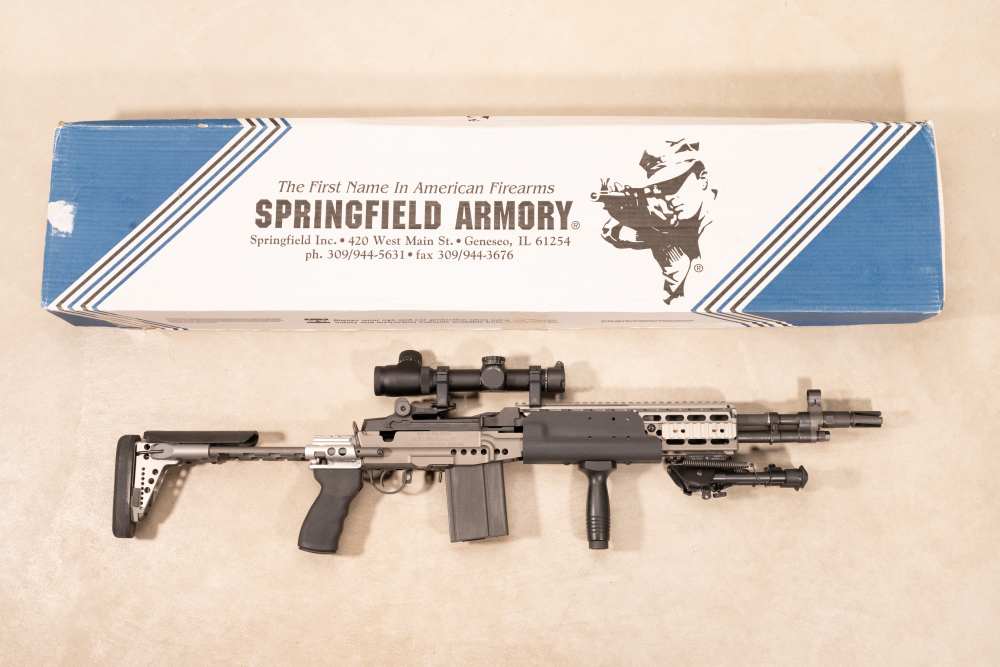 Springfield M1A SOCOM MK14 EBR Clone - Leupold Mark 4 KAC-img-18