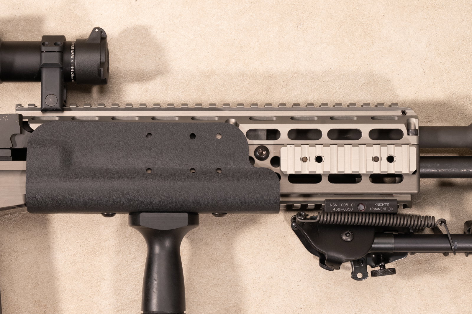 Springfield M1A SOCOM MK14 EBR Clone - Leupold Mark 4 KAC-img-5