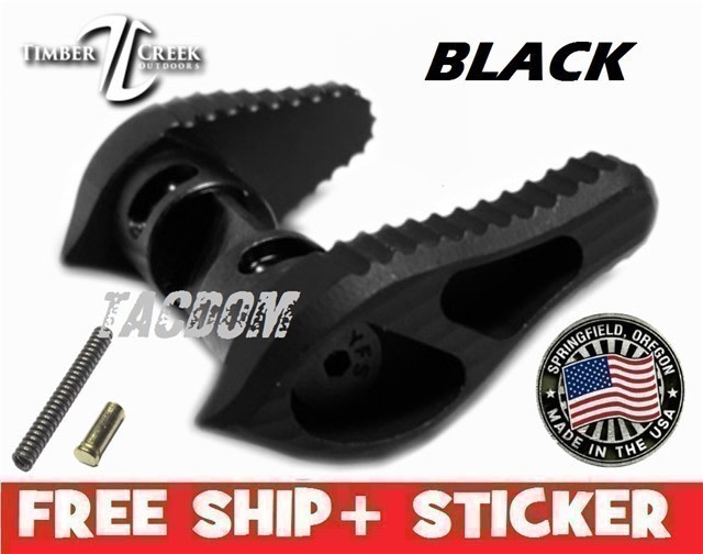 Timber Creek Outdoors AMBI SS AR Safety Colors Levers Silver out of Stock-img-1