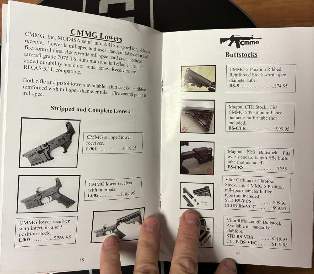 CMMG 2007 36 page catalog AR 15 Rifle-img-2