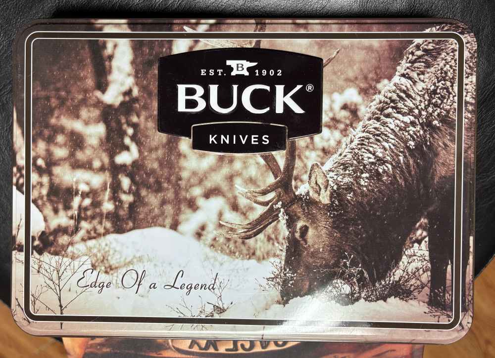 CASE & BUCK knife tins Empty -img-1