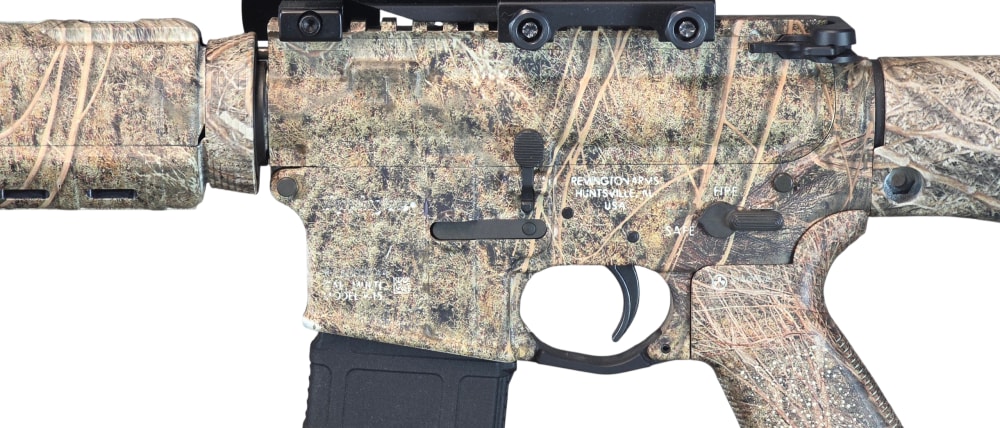 Remington R-15 VTR Camo 5.56/223 w/Nikon P-223 4x12 scope *RARE*-img-4