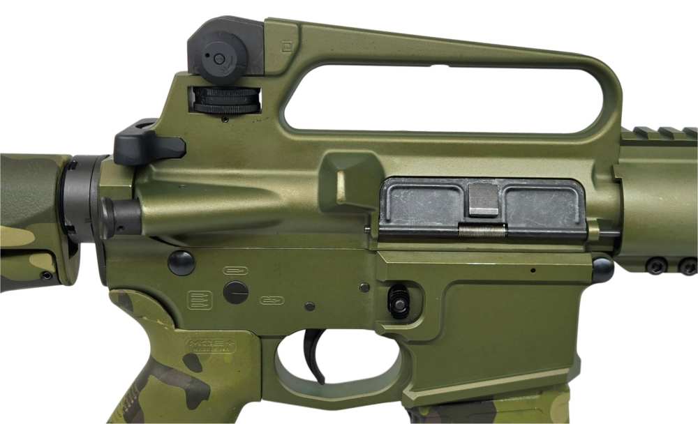 BLACK RAIN ORDNANCE TYRANT 5.56 NATO 16" BULLFROG GREEN / TMC W/ FREE BAG-img-2
