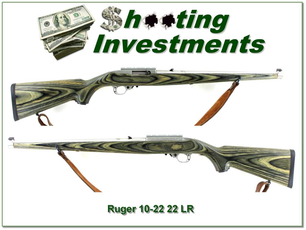 Ruger 10-22 International Stainless Laminated “Chief AJ” 22LR-img-0