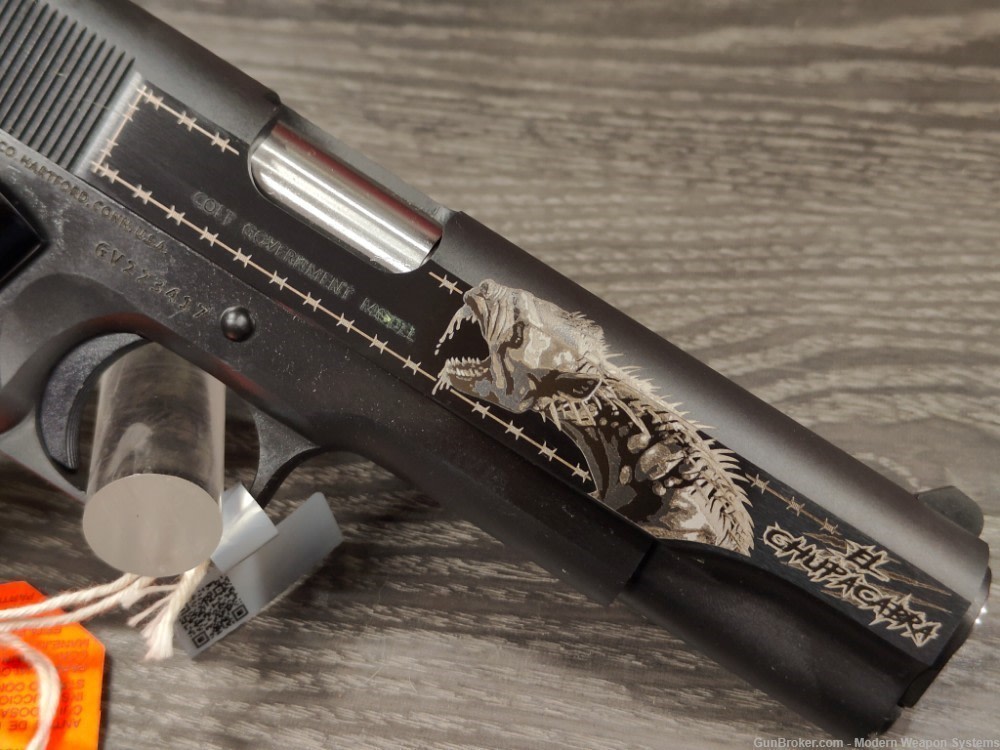 COLT 1911 EL CHUPACABRA ENGRAVED  O1911C-45-img-1