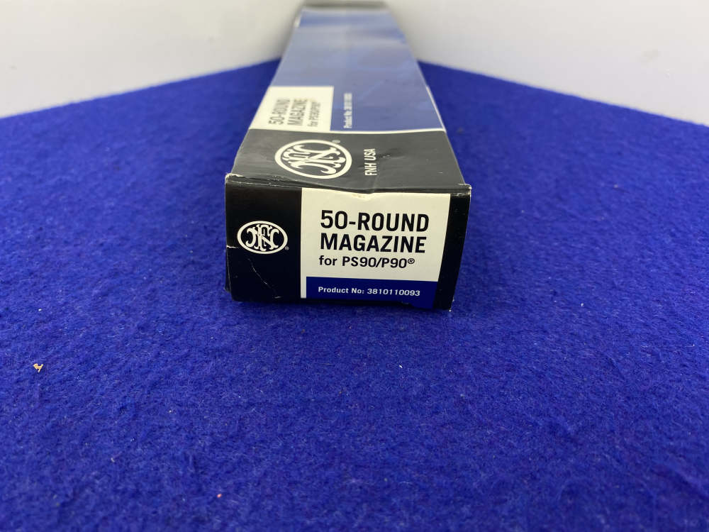 2 FNH FN PS90 P90 5.7x28mm 50 Round Factory Magazines *ROTARY FEED DESIGN*-img-8