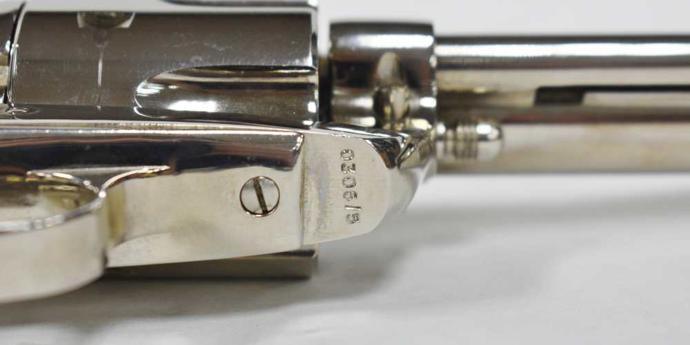 SEQUENTIAL HAWES WESTERN MARSHALL .45 COLT 6" SAA PENNY NICKEL SALE 45LC NR-img-10