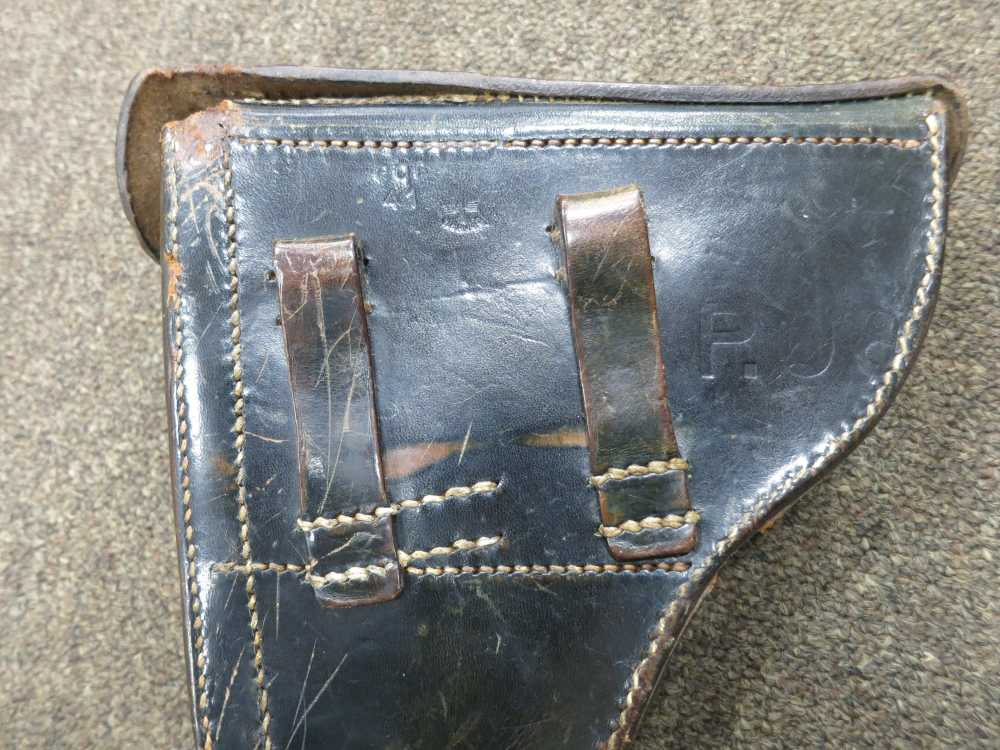 1941 Mauser byf 41 P.08 P08 Luger Black Widow 9mm All Matching Mags Holster-img-8