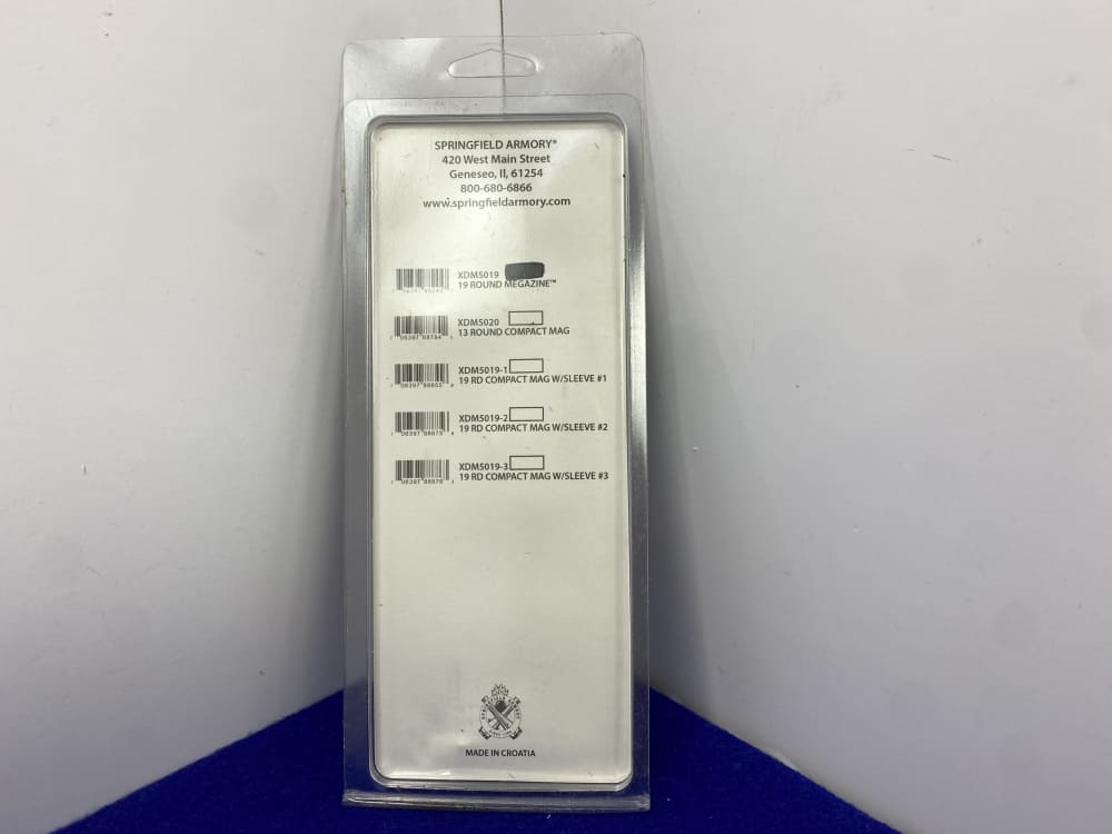 4 Springfield Armory XD(M) 9mm 19 Round Factory Magazines *FACTORY MAGS*-img-4