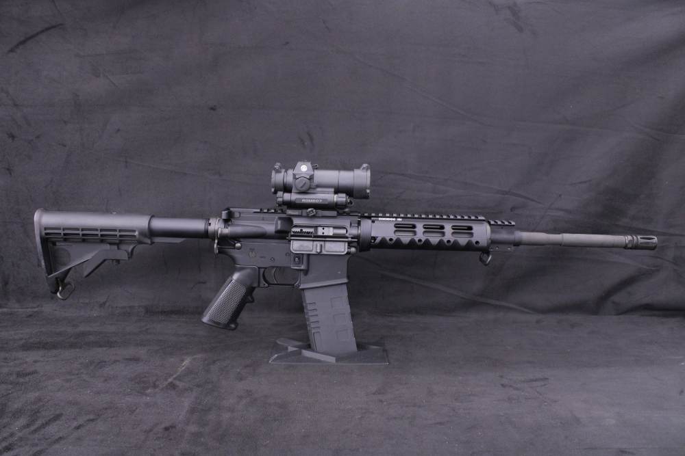 Stag Arms Stag-15 5.56 NATO 16" Barrel Diamondhead Handguard Romeo7 Red Dot-img-3