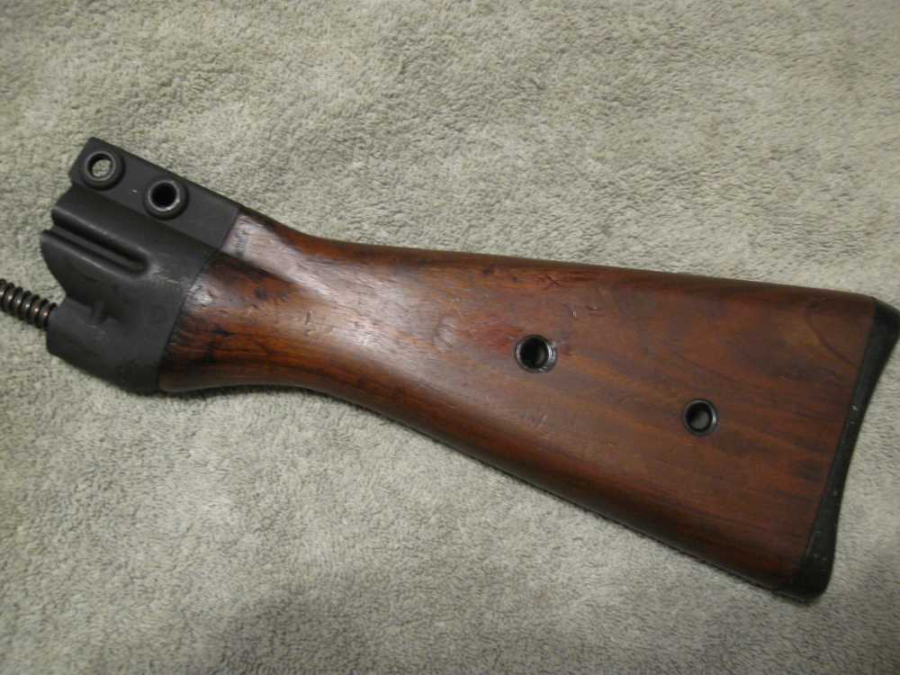 HK91 G3 wood stock Excellent+ condition HK 91 Heckler Koch-img-4