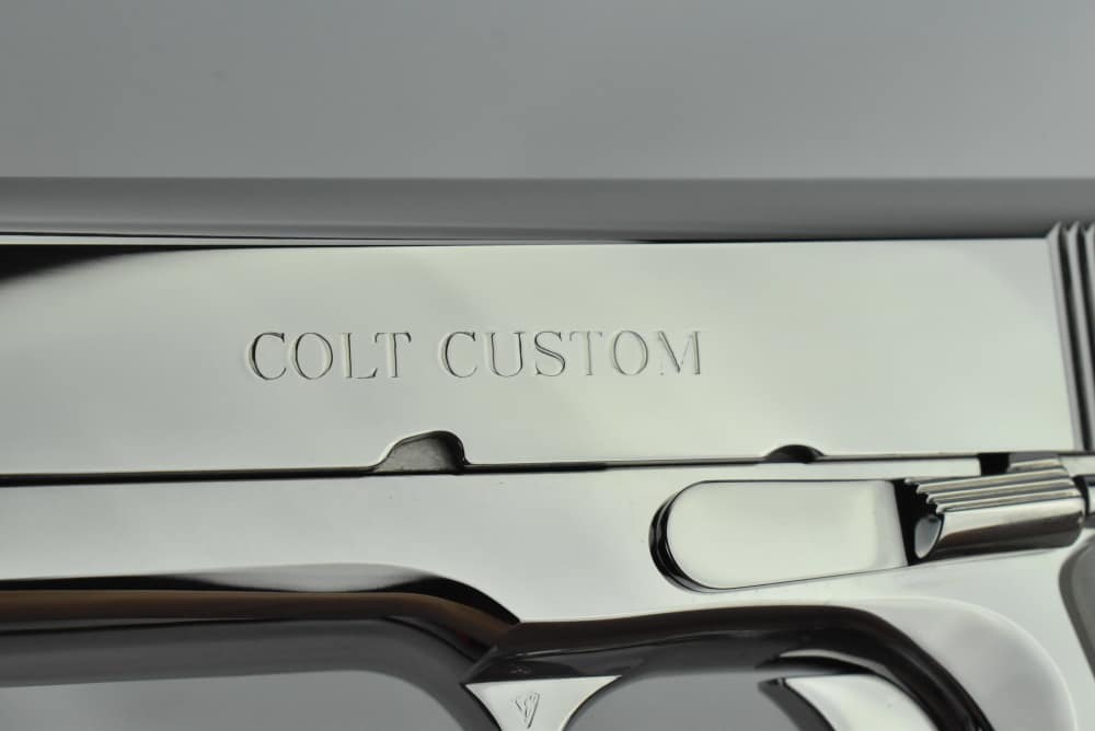 RARE Custom Shop Colt Custom .38 Super FACTORY Bright Stainless ELCEN 1911-img-15