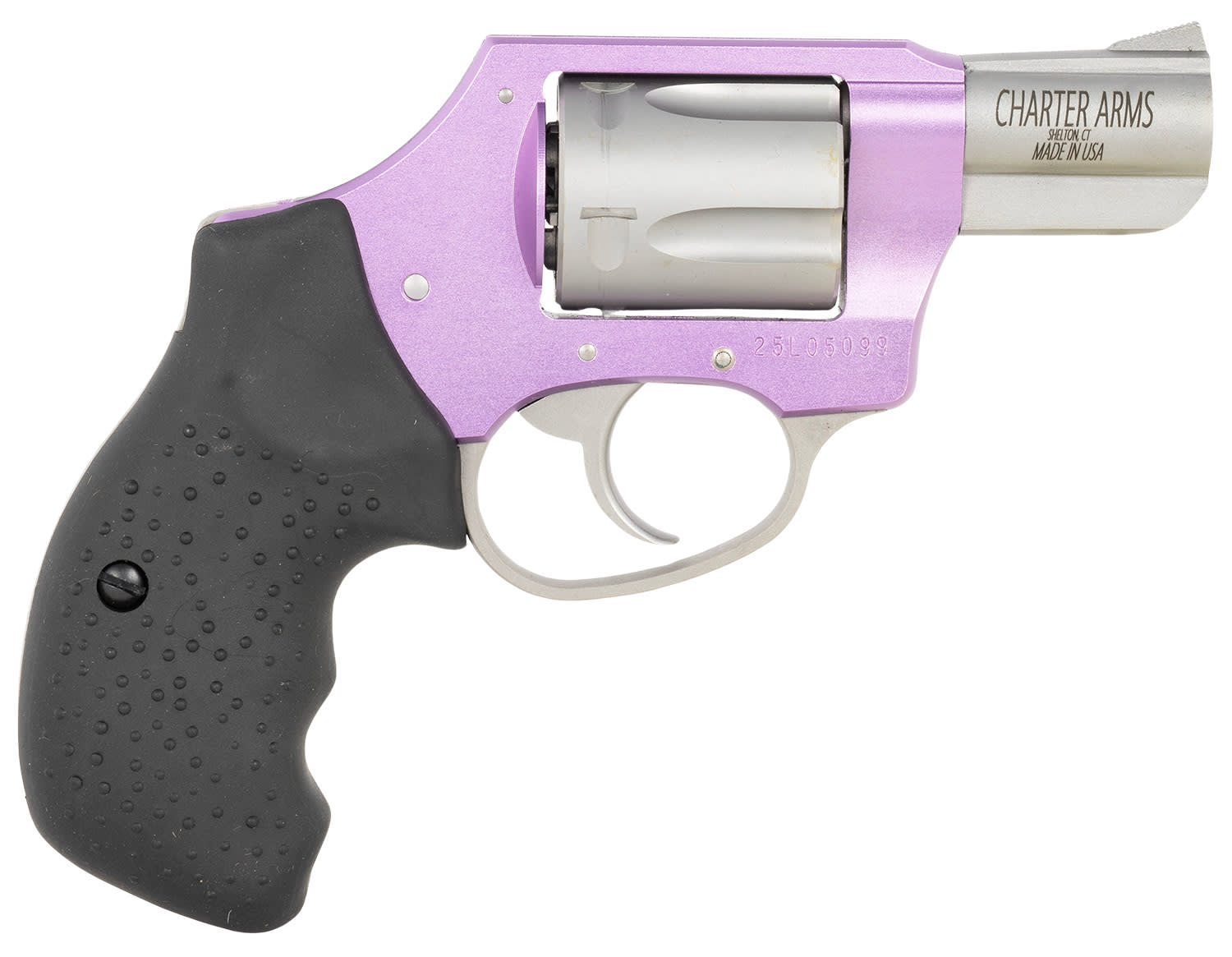 53841 Charter Arms Lavendar Lady 38 Special 2.0" 5rd Lavender Anodized Fram-img-0