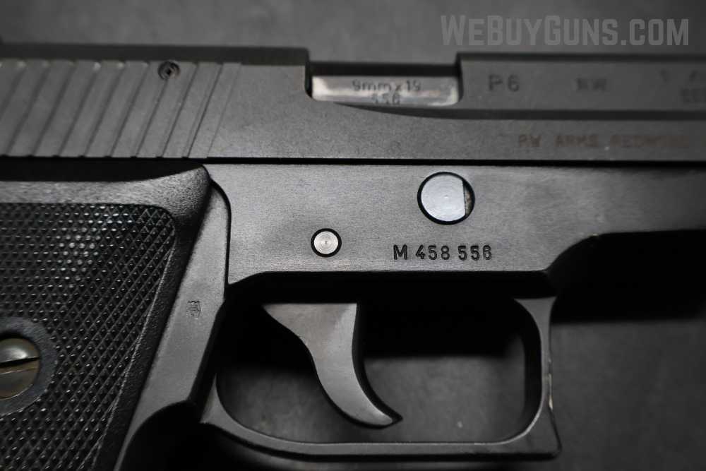 Sig Sauer P6 Semi Auto Pistol 9mm Parabellum-img-21