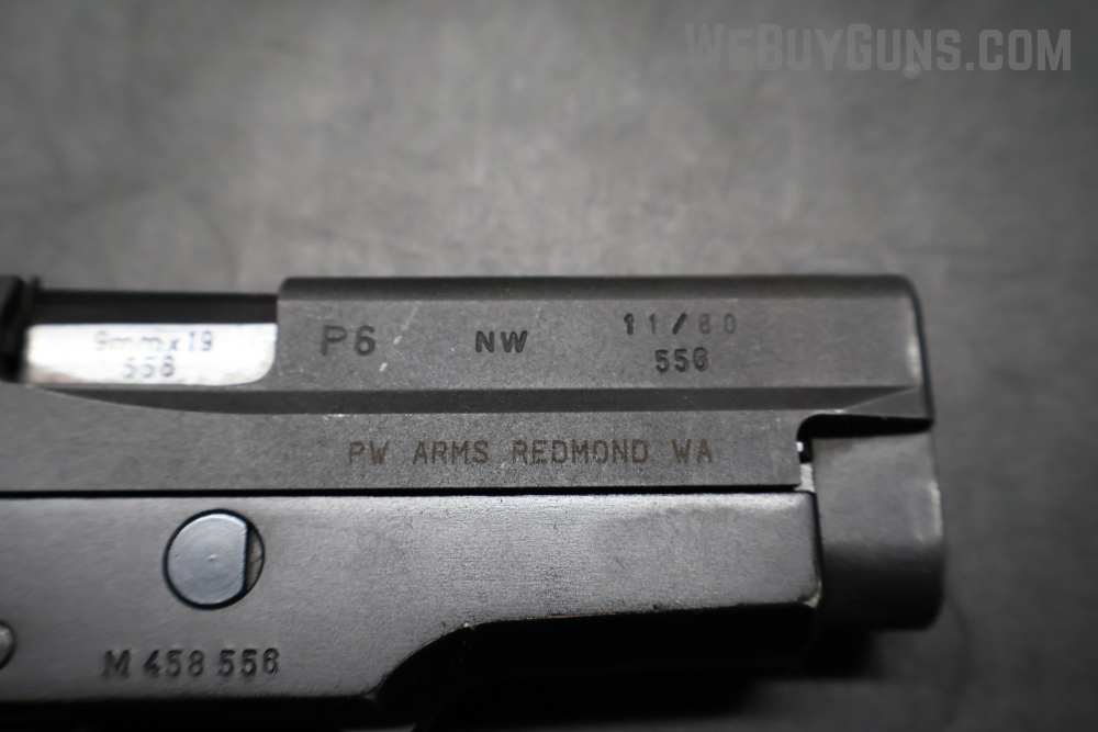 Sig Sauer P6 Semi Auto Pistol 9mm Parabellum-img-16