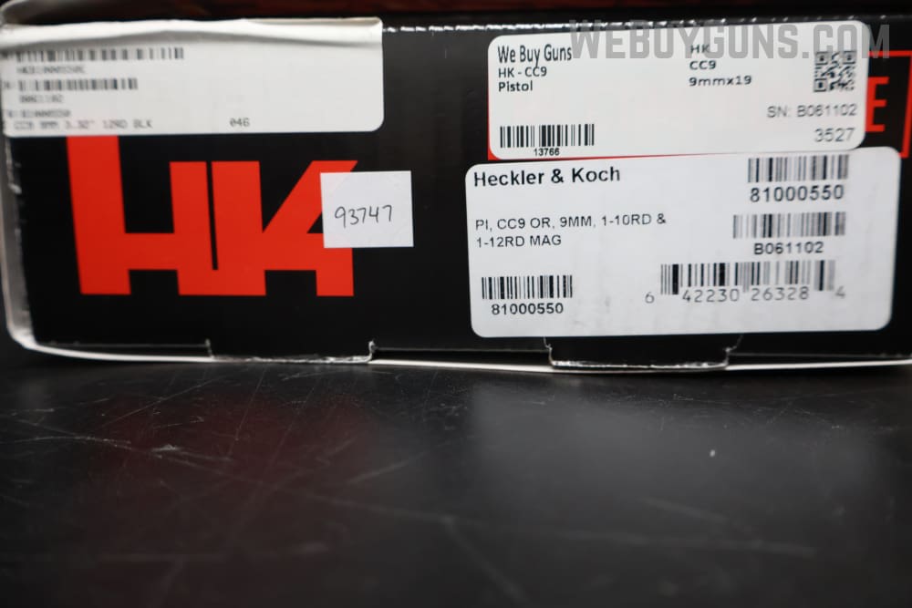 Heckler and Koch HK CC9 Semi Auto Pistol 9x19mm-img-16