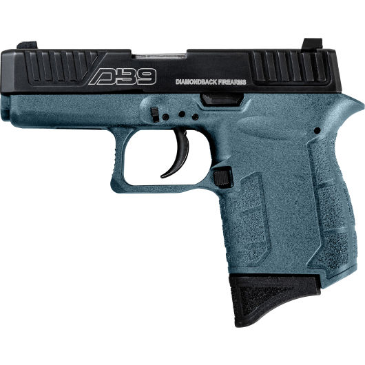 DB0200P251 DiamondBack DB9 G4 Jesse James Edition 9mm Luger 3.0" Blue Cerak-img-0
