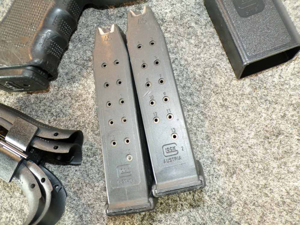 Glock 21 Gen 4 Austria G21 45 ACP 3-13 Rnd Mags Night Sights LE-img-9